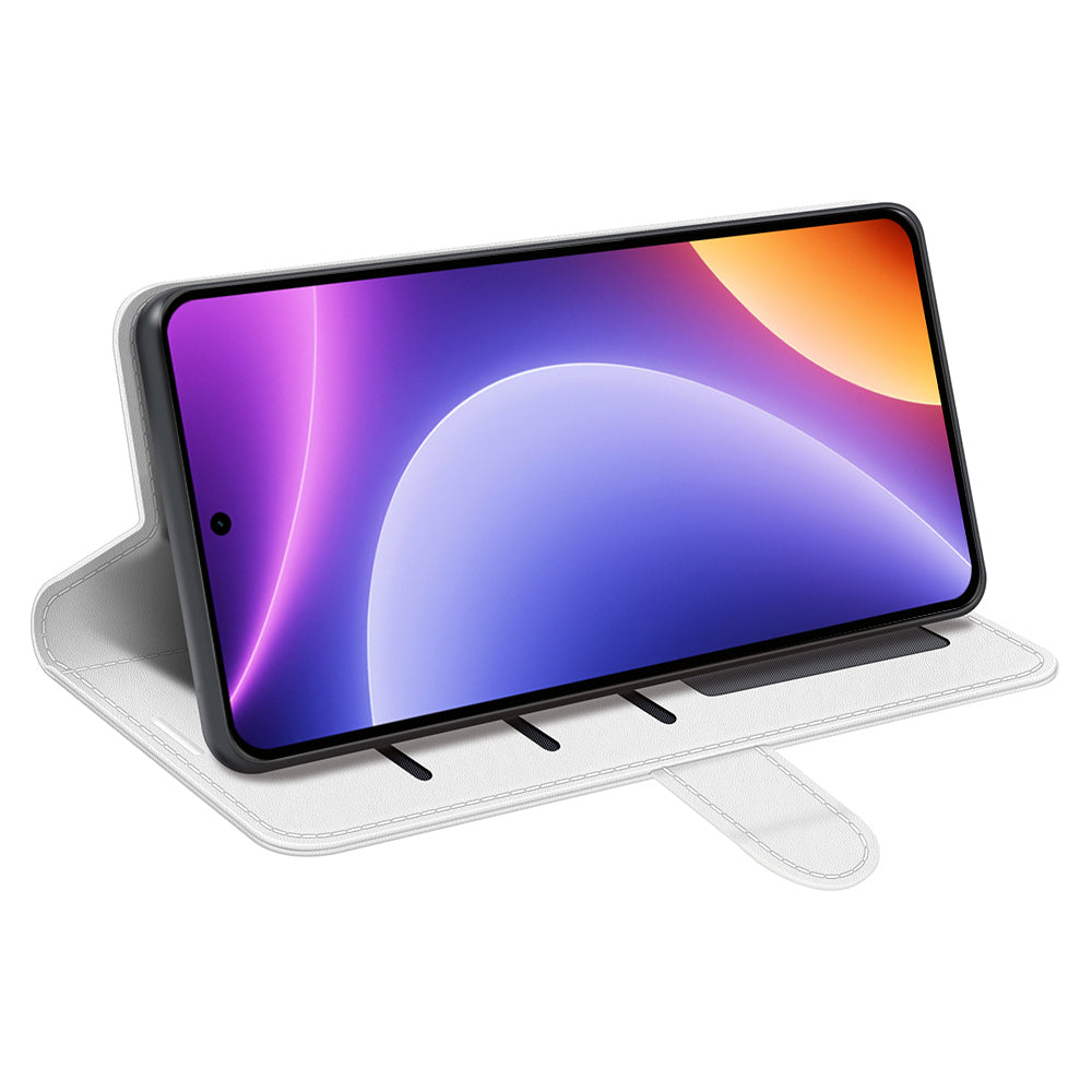 For Xiaomi Redmi Note 12 Turbo / Poco F5 5G PU Leather Phone Cover Crazy Horse Texture Wallet Stand Case