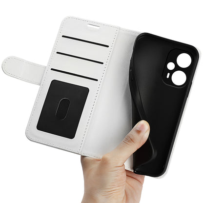 For Xiaomi Redmi Note 12 Turbo / Poco F5 5G PU Leather Phone Cover Crazy Horse Texture Wallet Stand Case