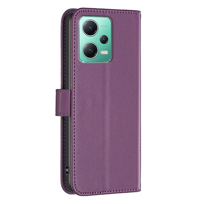 BINFEN COLOR BF17 For Xiaomi Redmi Note 12 5G (China) / (India) / (Global) / Poco X5 5G Leather Case Stand Wallet Phone Cover