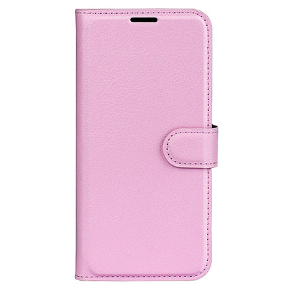 Stand Case for Nokia C32 Scratch Proof PU Leather Litchi Texture Wallet Folio Flip Phone Cover