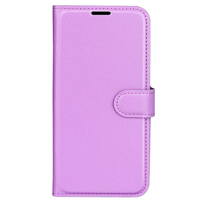 Stand Case for Nokia C32 Scratch Proof PU Leather Litchi Texture Wallet Folio Flip Phone Cover