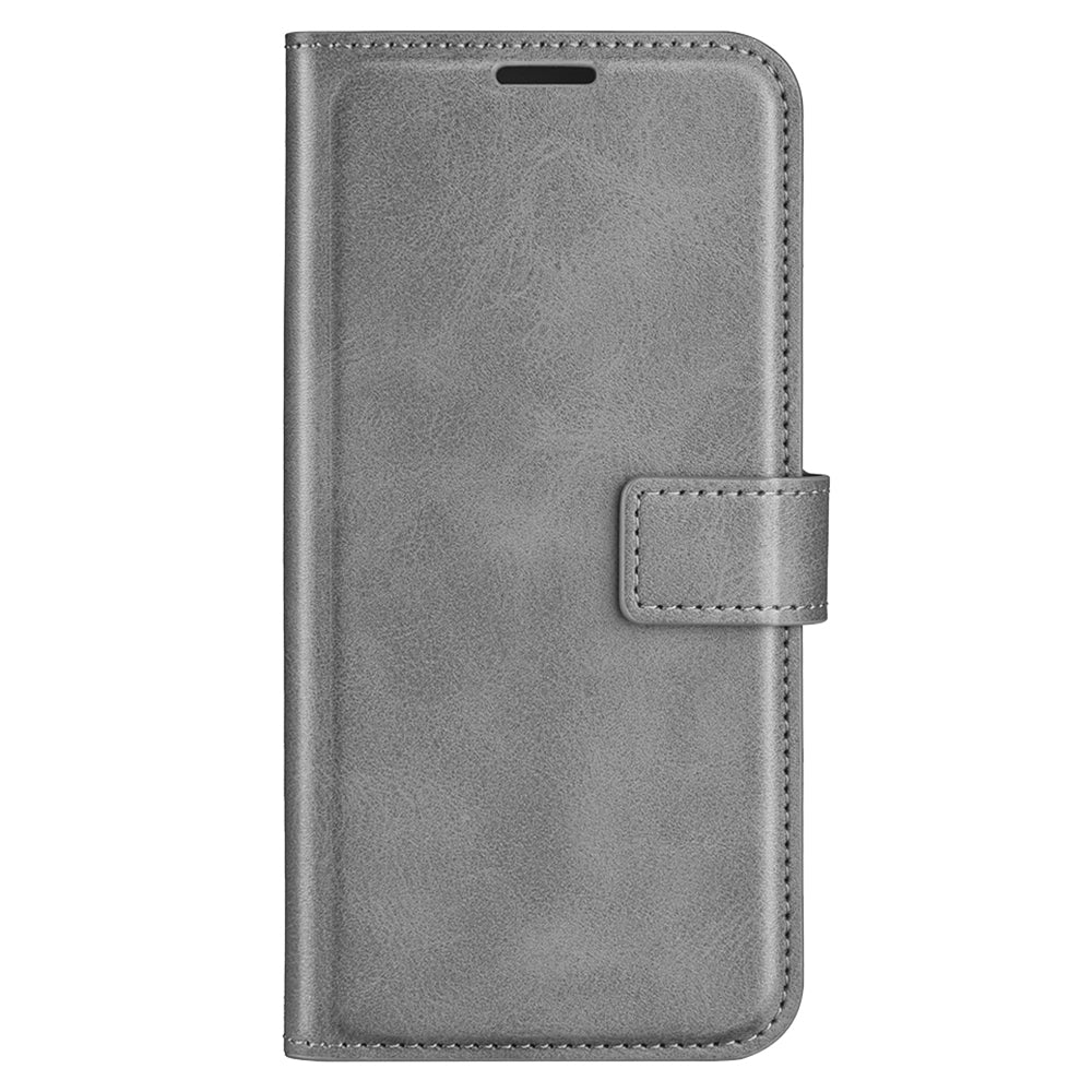 For Xiaomi 13 Ultra Square Magnetic Closure Calf Texture Stand Wallet PU Leather Phone Case