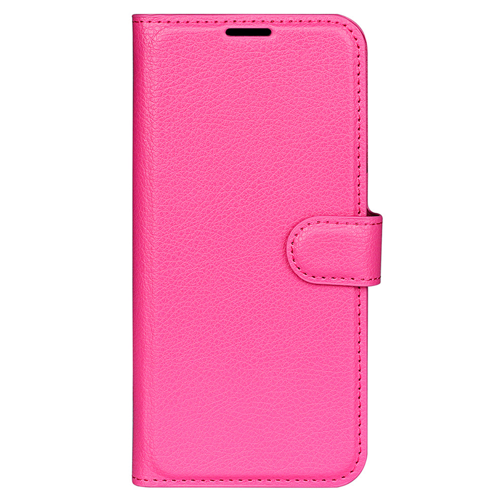 Stand Case for Xiaomi 13 Ultra Scratch Proof Litchi Texture Wallet Folio Flip PU Leather Phone Cover