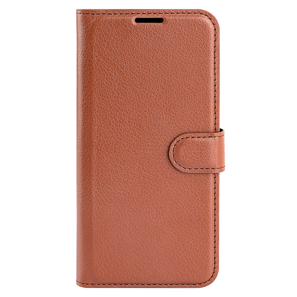 Stand Case for Xiaomi 13 Ultra Scratch Proof Litchi Texture Wallet Folio Flip PU Leather Phone Cover