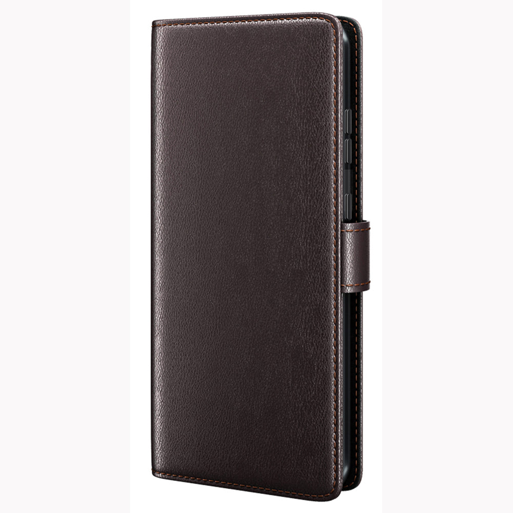 For Xiaomi 13 Ultra Magnetic Flip Phone Case Genuine Split Leather Wallet Stand Drop-proof Cover