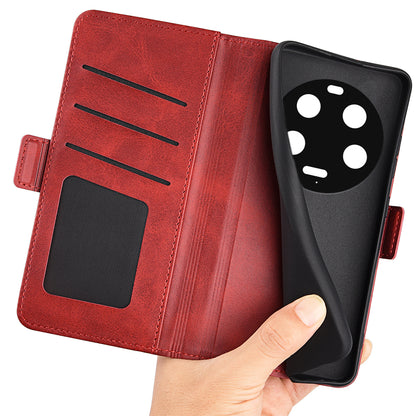 For Xiaomi 13 Ultra Shockproof Wallet Flip Phone Cover Calf Texture PU Leather Stand Folio Case