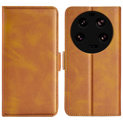 For Xiaomi 13 Ultra Shockproof Wallet Flip Phone Cover Calf Texture PU Leather Stand Folio Case