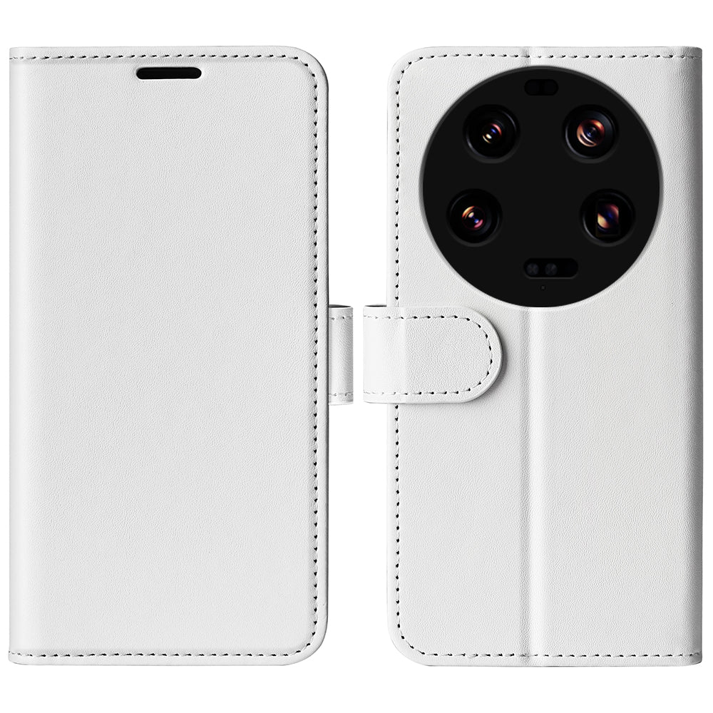 For Xiaomi 13 Ultra Folio Flip PU Leather Phone Cover Crazy Horse Texture Wallet Stand Case