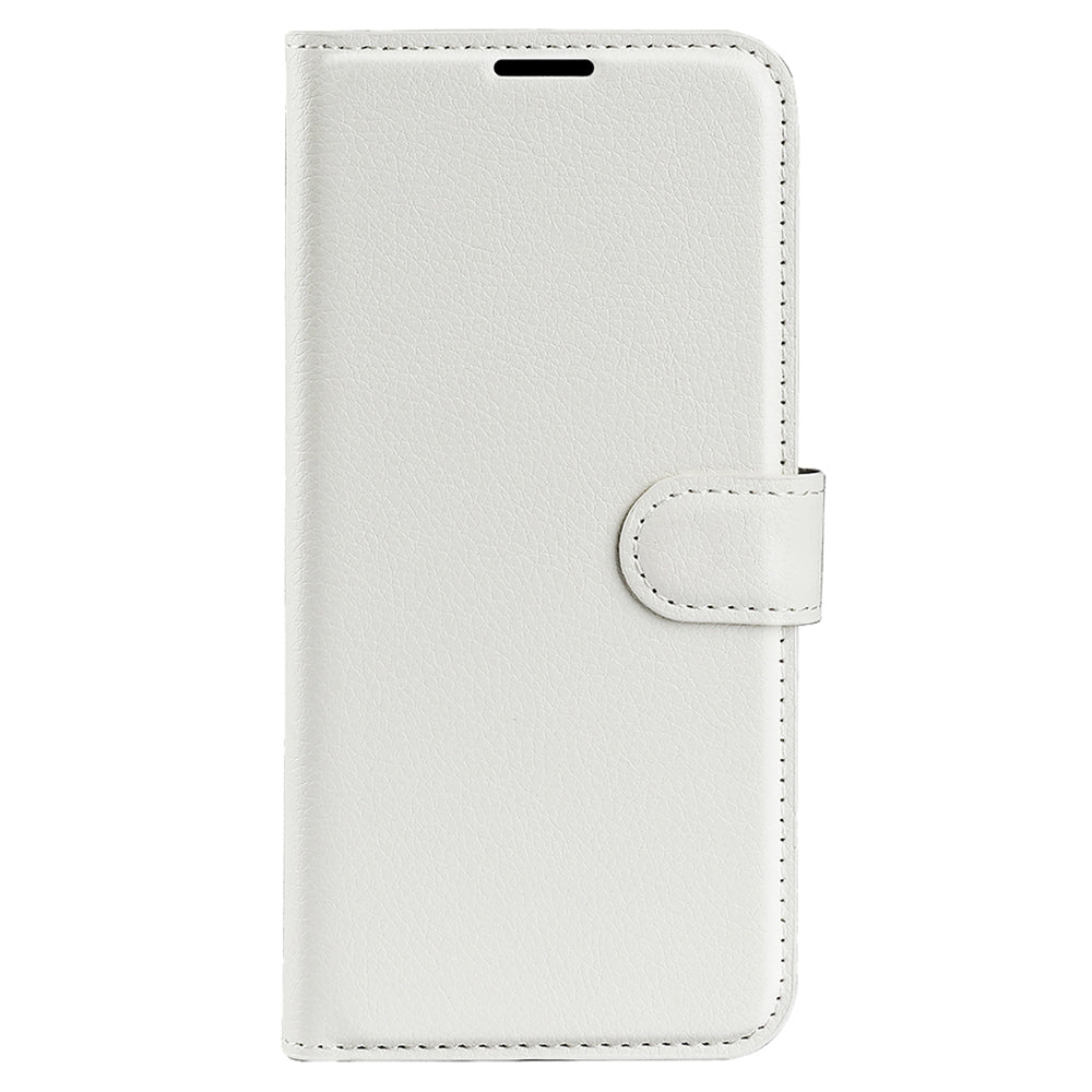 Foldable Stand Case for Motorola ThinkPhone 5G PU Leather Litchi Texture Wallet Folio Flip Phone Cover