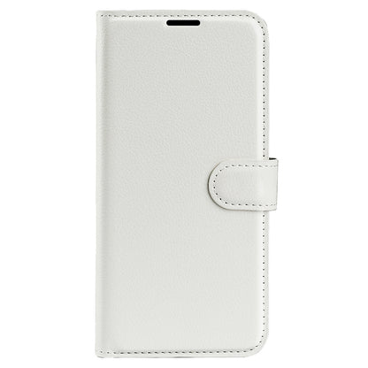 Foldable Stand Case for Motorola ThinkPhone 5G PU Leather Litchi Texture Wallet Folio Flip Phone Cover