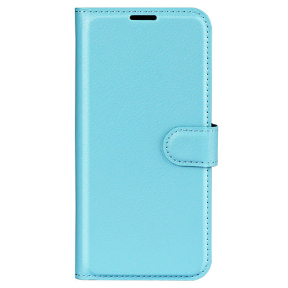 Foldable Stand Case for Motorola ThinkPhone 5G PU Leather Litchi Texture Wallet Folio Flip Phone Cover