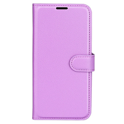 Foldable Stand Case for Motorola ThinkPhone 5G PU Leather Litchi Texture Wallet Folio Flip Phone Cover
