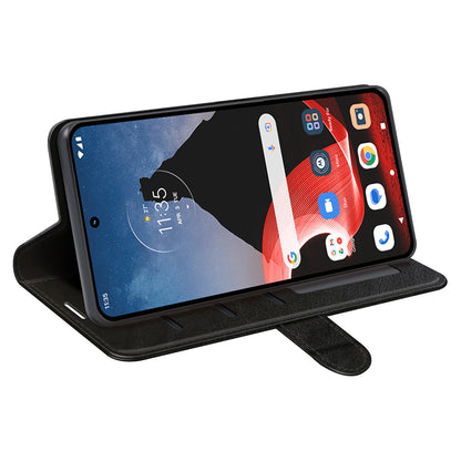 For Motorola ThinkPhone 5G Flip Phone Cover Crazy Horse Texture Case PU Leather Wallet Stand Shell