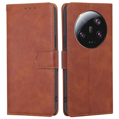 For Xiaomi 13 Ultra PU Leather Flip Case Wallet RFID Blocking Stand Phone Cover