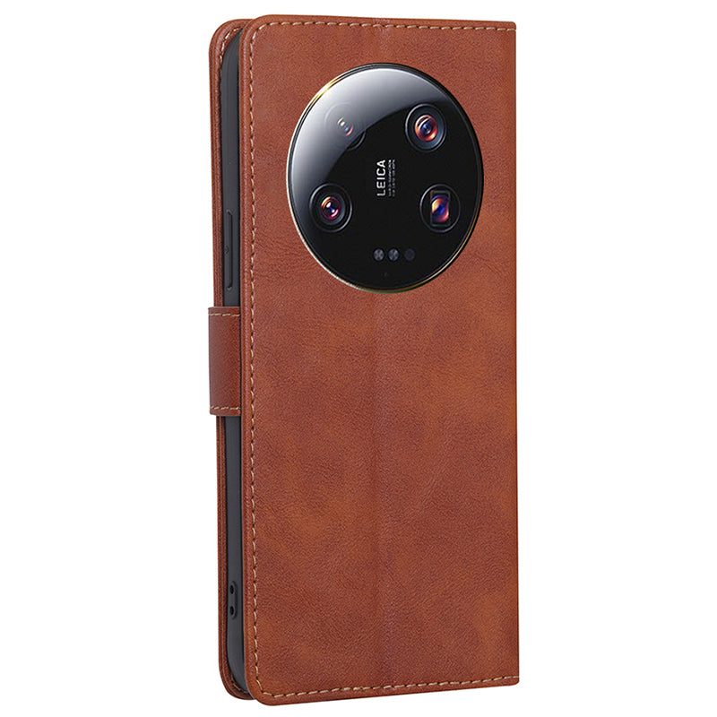 For Xiaomi 13 Ultra PU Leather Flip Case Wallet RFID Blocking Stand Phone Cover
