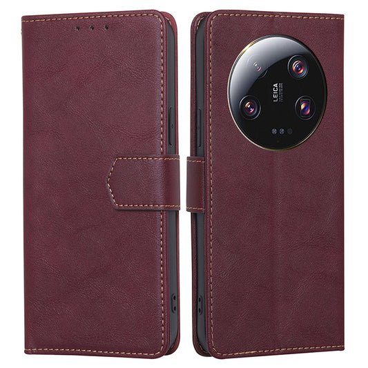 For Xiaomi 13 Ultra PU Leather Flip Case Wallet RFID Blocking Stand Phone Cover