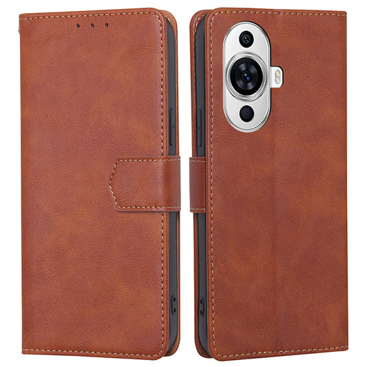 For Huawei nova 11 PU Leather Flip Phone Case RFID Blocking Stand Wallet Folio Cover