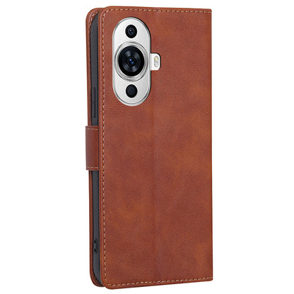 For Huawei nova 11 PU Leather Flip Phone Case RFID Blocking Stand Wallet Folio Cover