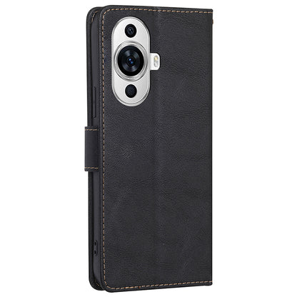 For Huawei nova 11 PU Leather Flip Phone Case RFID Blocking Stand Wallet Folio Cover