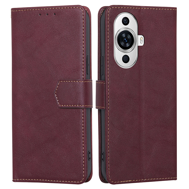 For Huawei nova 11 PU Leather Flip Phone Case RFID Blocking Stand Wallet Folio Cover