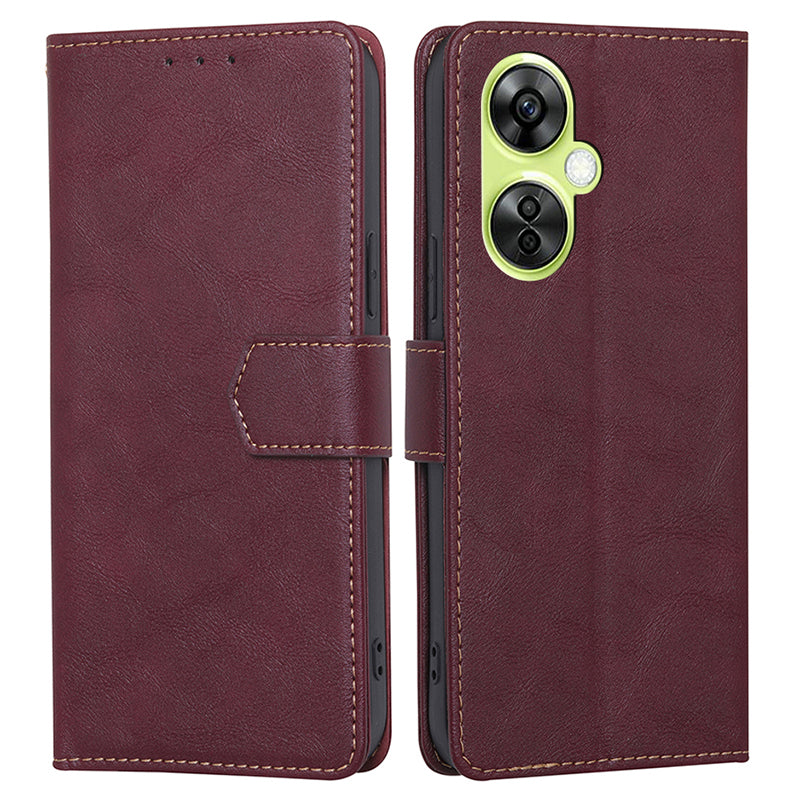 For OnePlus Nord CE 3 Lite 5G / Nord N30 5G PU Leather Wallet Case Magnetic RFID Blocking Stand Phone Cover