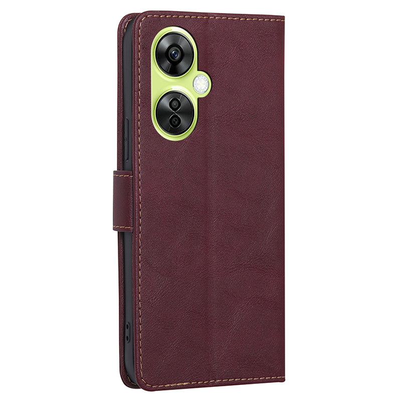 For OnePlus Nord CE 3 Lite 5G / Nord N30 5G PU Leather Wallet Case Magnetic RFID Blocking Stand Phone Cover