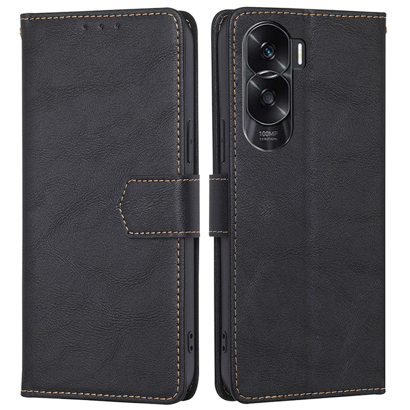 Wallet Case for Honor X50i 5G / 90 Lite 5G RFID Blocking Stand PU Leather Flip Phone Cover