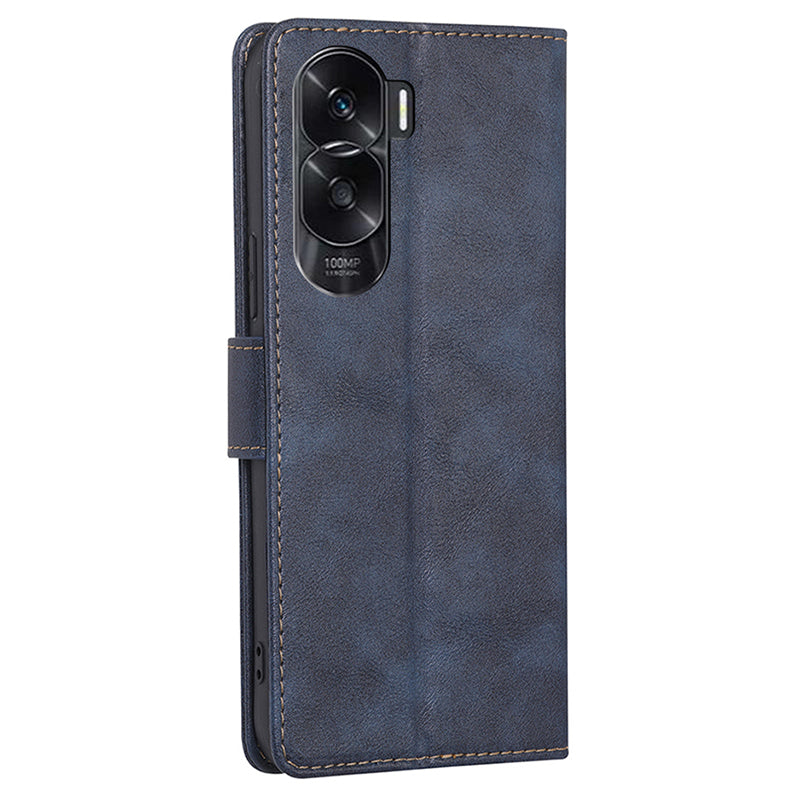 Wallet Case for Honor X50i 5G / 90 Lite 5G RFID Blocking Stand PU Leather Flip Phone Cover