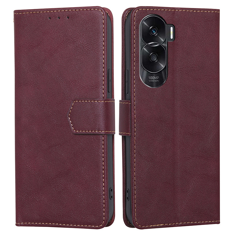 Wallet Case for Honor X50i 5G / 90 Lite 5G RFID Blocking Stand PU Leather Flip Phone Cover