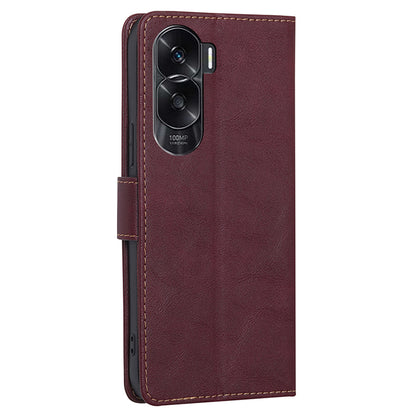 Wallet Case for Honor X50i 5G / 90 Lite 5G RFID Blocking Stand PU Leather Flip Phone Cover