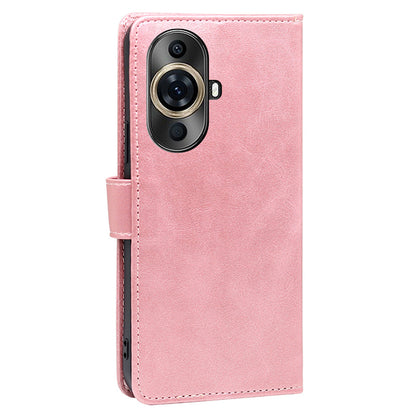 Wallet Phone Case for Huawei nova 11 Pro / nova 11 Ultra , PU Leather Calf Texture Stand Flip Cover