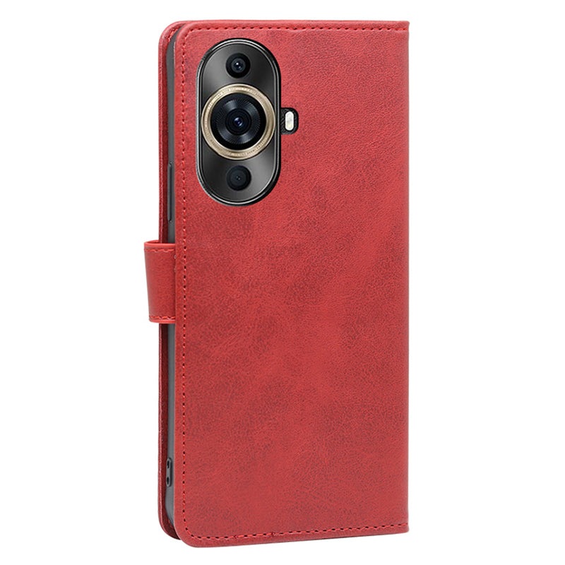 Wallet Phone Case for Huawei nova 11 Pro / nova 11 Ultra , PU Leather Calf Texture Stand Flip Cover