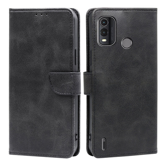 For Nokia G11 Plus 4G Flip PU Leather Wallet Case Stand Calf Texture Phone Cover