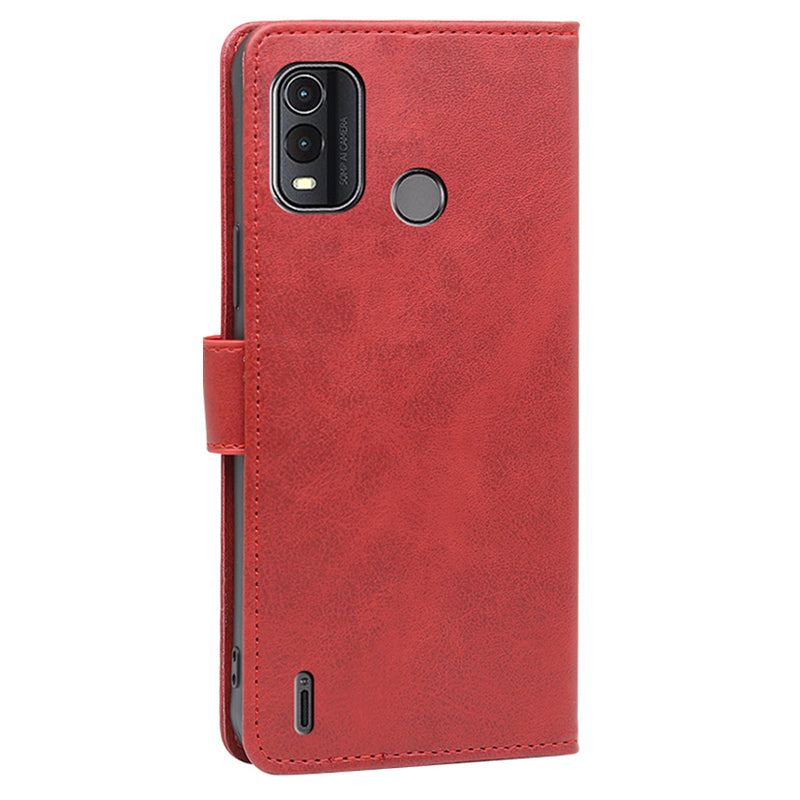 For Nokia G11 Plus 4G Flip PU Leather Wallet Case Stand Calf Texture Phone Cover