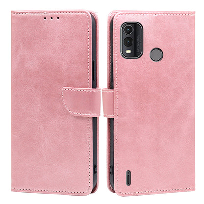 For Nokia G11 Plus 4G Flip PU Leather Wallet Case Stand Calf Texture Phone Cover