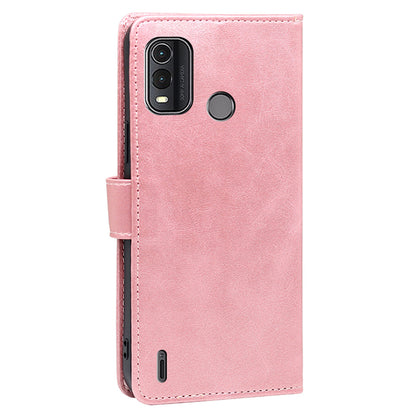 For Nokia G11 Plus 4G Flip PU Leather Wallet Case Stand Calf Texture Phone Cover