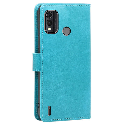 For Nokia G11 Plus 4G Flip PU Leather Wallet Case Stand Calf Texture Phone Cover