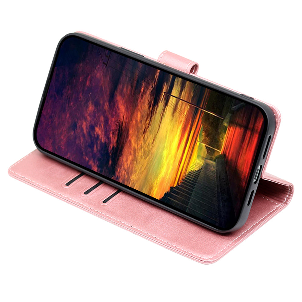 For Huawei nova 11 PU Leather Phone Case Flip Folio Wallet Stand Calf Texture Cover