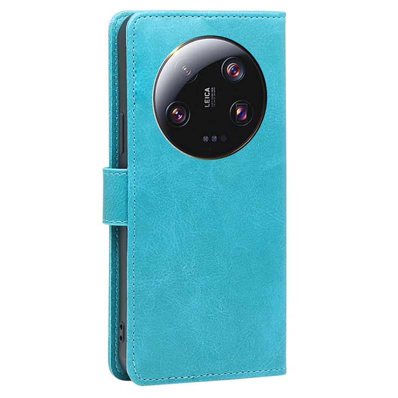 For Xiaomi 13 Ultra PU Leather Magnetic Flip Case Wallet Stand Calf Texture Phone Cover