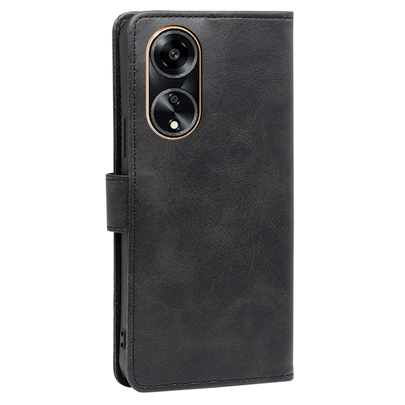 For Oppo A1 5G / A98 5G / F23 5G Flip Stand PU Leather Case Calf Texture Wallet Phone Cover