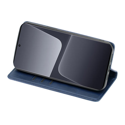 For Xiaomi 13 Ultra Calf Texture Phone Leather Case Stand Wallet Protective Phone Cover