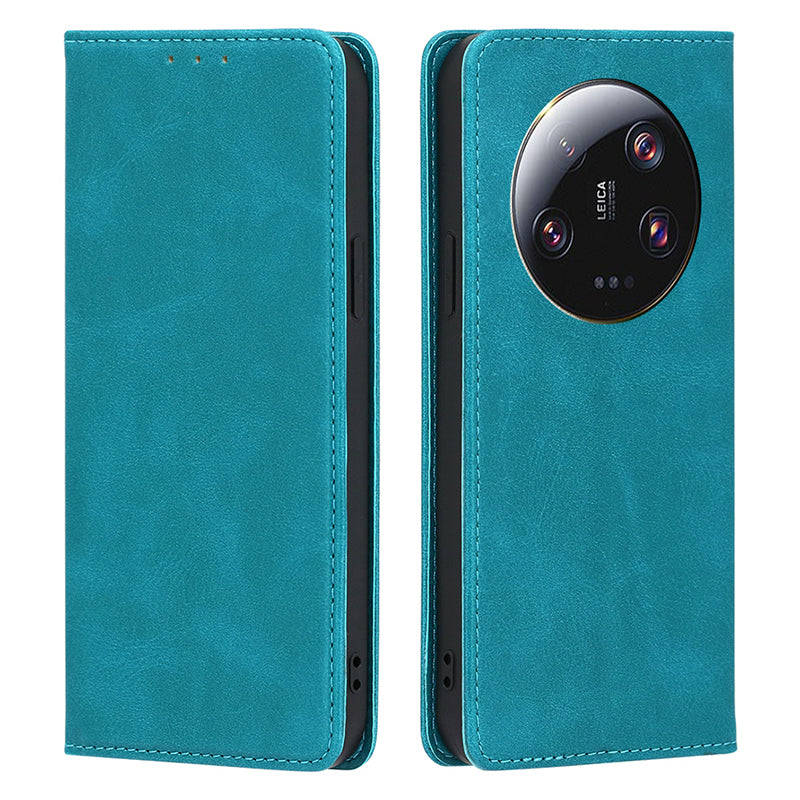 For Xiaomi 13 Ultra Calf Texture Phone Leather Case Stand Wallet Protective Phone Cover