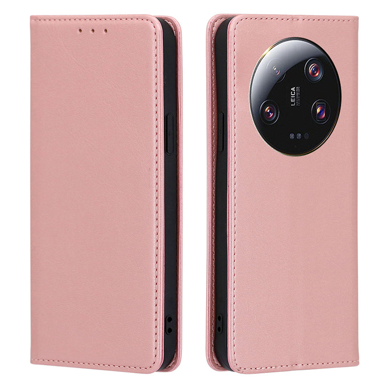For Xiaomi 13 Ultra Calf Texture Phone Leather Case Stand Wallet Protective Phone Cover