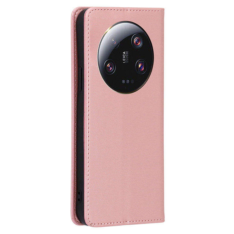For Xiaomi 13 Ultra Calf Texture Phone Leather Case Stand Wallet Protective Phone Cover