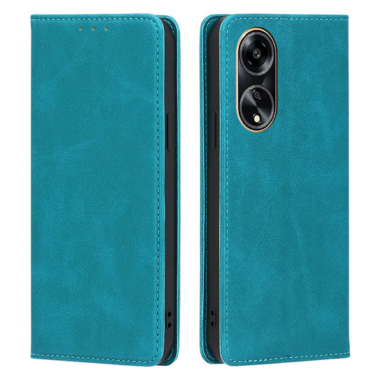 Calf Texture Stand Wallet Phone Cover for Oppo A1 5G / A98 5G / F23 5G , PU Leather + TPU Phone Case