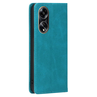 Calf Texture Stand Wallet Phone Cover for Oppo A1 5G / A98 5G / F23 5G , PU Leather + TPU Phone Case
