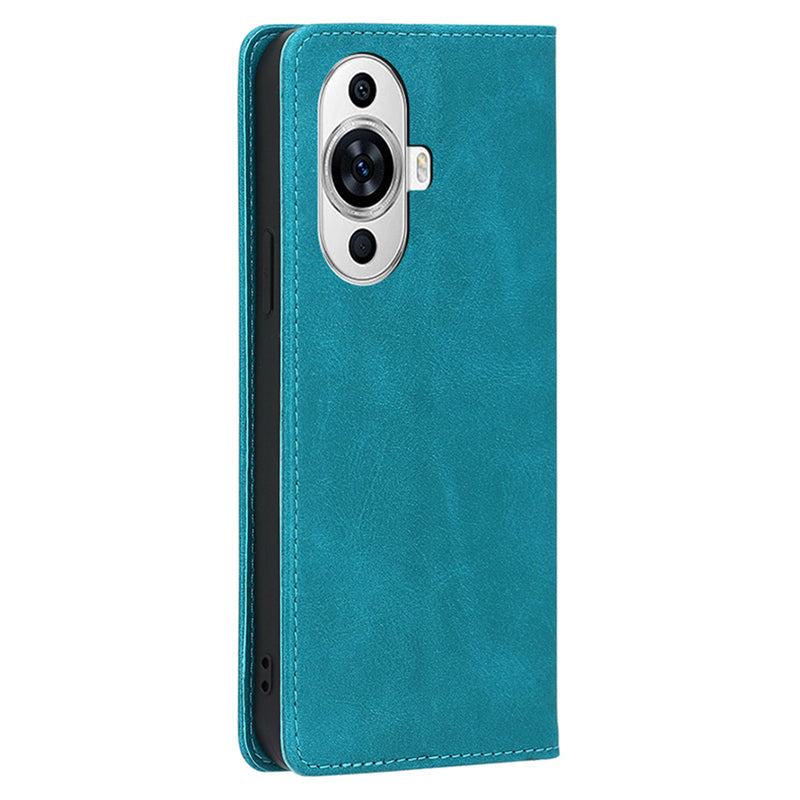 For Huawei nova 11 PU Leather Calf Texture Phone Case Stand Wallet Anti-drop Phone Cover