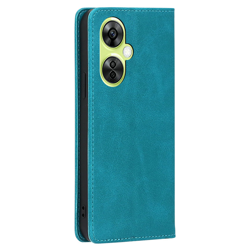 For OnePlus Nord CE 3 Lite 5G / Nord N30 5G PU Leather Stand Phone Cover Calf Texture Wallet Case