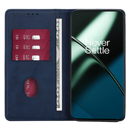 For OnePlus Nord CE 3 Lite 5G / Nord N30 5G PU Leather Stand Phone Cover Calf Texture Wallet Case