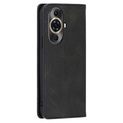 For Huawei nova 11 Pro / nova 11 Ultra Phone Wallet Case PU Leather Calf Texture Phone Stand Cover
